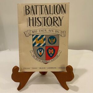 832 Engineer Aviation Battalion History Book